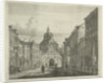 View of the Gate Wittevrouwen Utrecht by Jan van Lokhorst