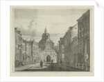 View of the Gate Wittevrouwen Utrecht by Jan van Lokhorst