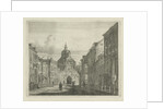 View of the Gate Wittevrouwen Utrecht by Jan van Lokhorst