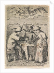 Farmers around a table, Reinhard Voskens by Pieter Jansz. Quast