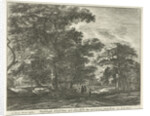 Forest trail in the Hague Forest by Nicolaes Visscher I