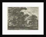Forest trail in the Hague Forest by Nicolaes Visscher I