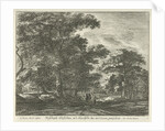 Forest trail in the Hague Forest by Nicolaes Visscher I
