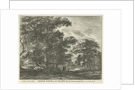 Forest trail in the Hague Forest by Nicolaes Visscher I