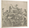Justice surrounded by putti and cherubs by Anonymous