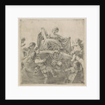 Justice surrounded by putti and cherubs by Anonymous