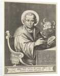 Evangelist Luke by Joannes Galle