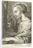 Saint Cecilia with organ by Cornelis Galle II