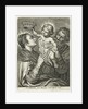 Joseph with Christ Child crown put on head of Mary by Martinus van den Enden