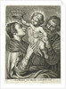Joseph with Christ Child crown put on head of Mary by Martinus van den Enden