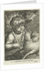 John the Baptist as a child with cross banner and lamb by Cornelis Galle II