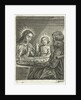 Holy Family praying before meals by Cornelis Galle II