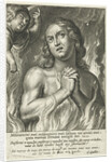 soul in purgatory pray for mercy by Cornelis Galle II