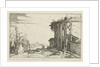 Ruin with Corinthian columns by Anonymous
