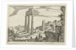 Temple of Castor and Pollux and the Basilica of Constantine by Anonymous