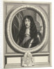 Portrait of Henry Stuart in oval frame by Simon Luttichuys