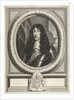 Portrait of Henry Stuart in oval frame by Simon Luttichuys