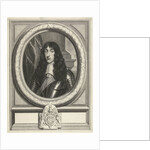 Portrait of Henry Stuart in oval frame by Simon Luttichuys