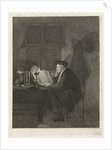 Philosopher in his study by Quiringh Gerritsz. van Brekelenkam