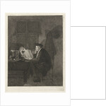 Philosopher in his study by Quiringh Gerritsz. van Brekelenkam