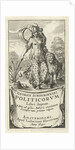 Power as female soldier in armor with lion by Lowijs Elzevier III