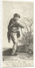 Man leaning on a stick by Nicolaes Visscher I