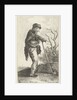 Man leaning on a stick by Nicolaes Visscher I