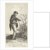 Man leaning on a stick by Nicolaes Visscher I