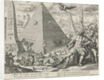 Pyramids of Egypt, Magdalena van de Passe by Crispijn van de Passe I