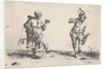 Dancing farmer and rancher by Pieter Jansz. Quast