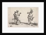 Dancing farmer and rancher by Pieter Jansz. Quast