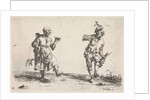 Dancing farmer and rancher by Pieter Jansz. Quast