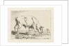 Grazing bull by Pieter Gerardus van Os