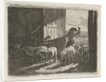 Sheepfold by Frédéric Théodore Faber