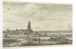 View of Rhenen by Anthonie Waterloo