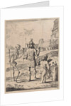 Fable of Cupido, Death and Reputation. Dirk Stoop by John Ogilby