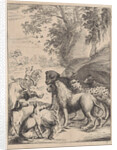 Fable of the lions and other animals by Johannes Ogilby
