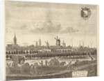 View of Utrecht from the west (plate IV) by Reinier & Josua Ottens