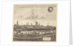 View of Utrecht from the west (plate IV) by Reinier & Josua Ottens