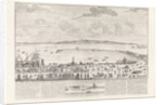 View of the marina and the roads of Messina by Willem Fortuyn