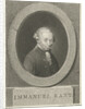 Portrait of Immanuel Kant by Lambertus Antonius Claessens