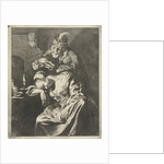 Wine is a mocker by Frans van Mieris