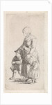 Woman with two children by Johannes Christiaan Janson