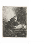 Reading monk by David van der Kellen II