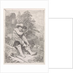 Wounded soldier by David van der Kellen III