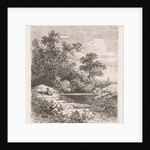 Women on the banks of a river by Johannes Pieter van Wisselingh