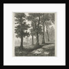 View of a forest by Hermanus Jan Hendrik van Rijkelijkhuysen