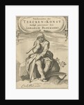 Title page for Abraham Bloemaert, Fondamenten der Teecken-konst by foundations of drawingPart One