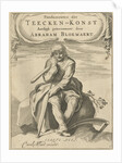 Title page for Abraham Bloemaert, Fondamenten der Teecken-konst by foundations of drawingPart One