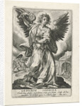 Archangel Jophiel by Crispijn van de Passe I